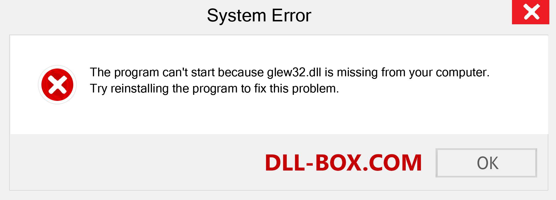  glew32.dll file is missing?. Download for Windows 7, 8, 10 - Fix  glew32 dll Missing Error on Windows, photos, images